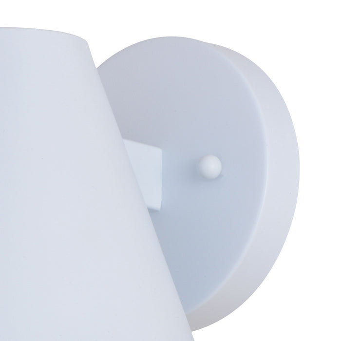Vaxcel - T0639 - One Light Outdoor Wall Mount - Smith - Textured White