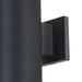 Vaxcel - T0652 - Two Light Outdoor Wall Mount - Chiasso - Textured Black
