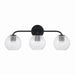 Capital Lighting - 149931MB-544 - Three Light Vanity - Dolan - Matte Black