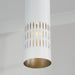Capital Lighting - 350211AW - One Light Pendant - Dash - Aged Brass and White