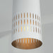 Capital Lighting - 350212AW - One Light Pendant - Dash - Aged Brass and White