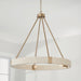 Capital Lighting - 449841MA - Four Light Chandelier - Delaney - Matte Brass