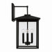 Capital Lighting - 948041BK - Four Light Outdoor Wall Lantern - Bryson - Black