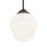 Meyda Tiffany - 257314 - One Light Mini Pendant - Revival Schoolhouse - Craftsman Brown