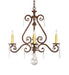 Meyda Tiffany - 257372 - Four Light Chandelier - Adrianna - Antique Rust