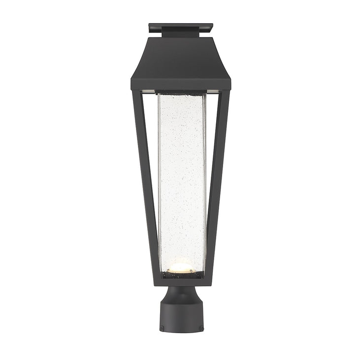 Savoy House - 5-356-BK - LED Outdoor Post Lantern - Brookline - Matte Black