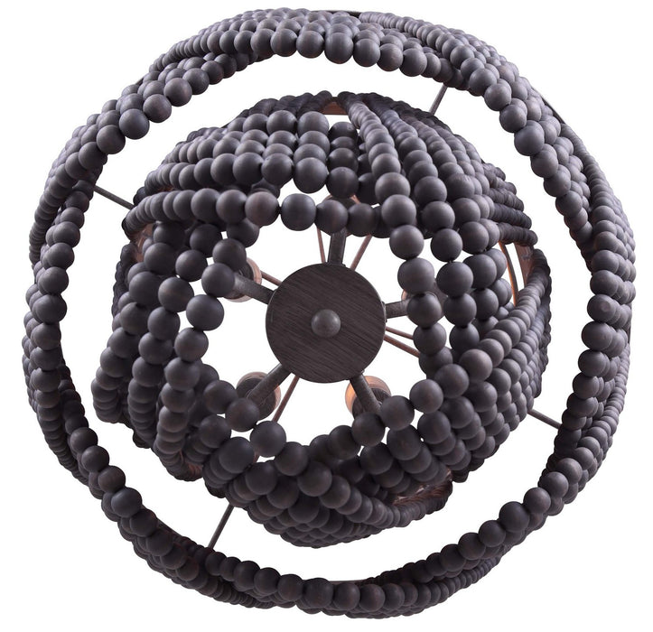 Canarm - ICH1033A05BGY18 - Five Light Chandelier - Solana - Gray