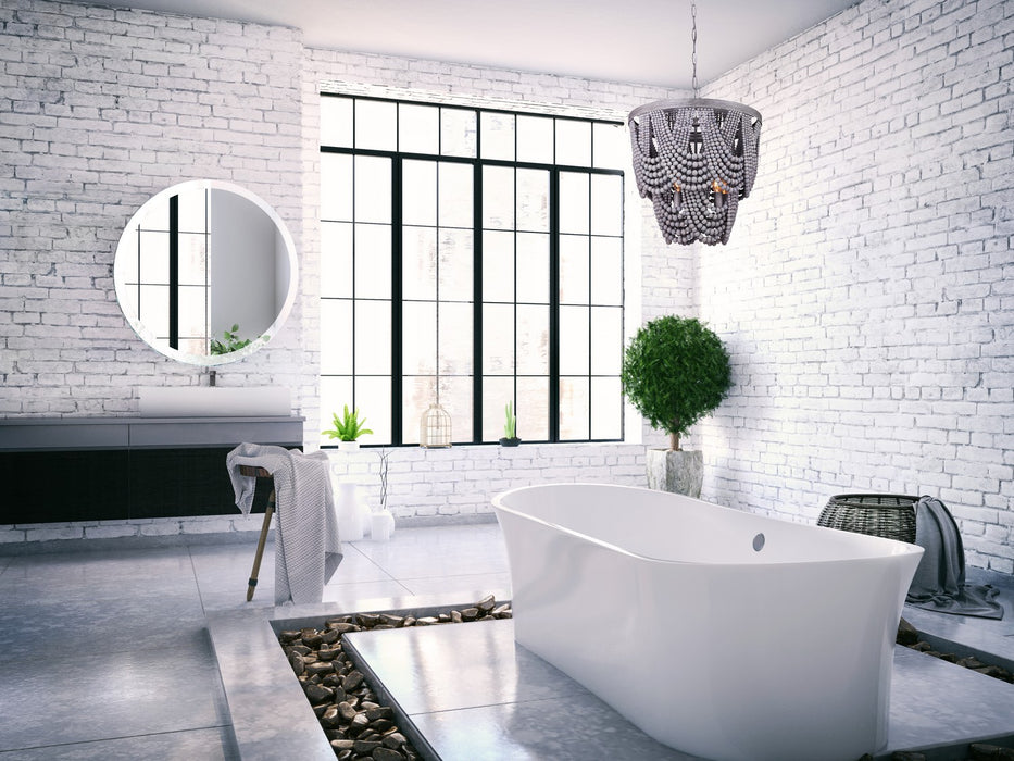 Canarm - ICH1033A05BGY18 - Five Light Chandelier - Solana - Gray