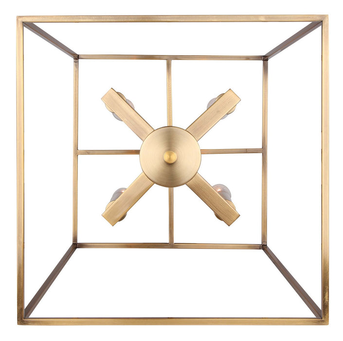 Canarm - ICH1034A04GD14 - Four Light Chandelier - Coco - Gold