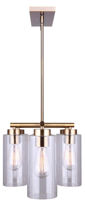 Canarm - ICH671B06GD - Six Light Chandelier - Jett - Gold