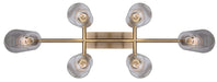 Canarm - ICH671B06GD - Six Light Chandelier - Jett - Gold