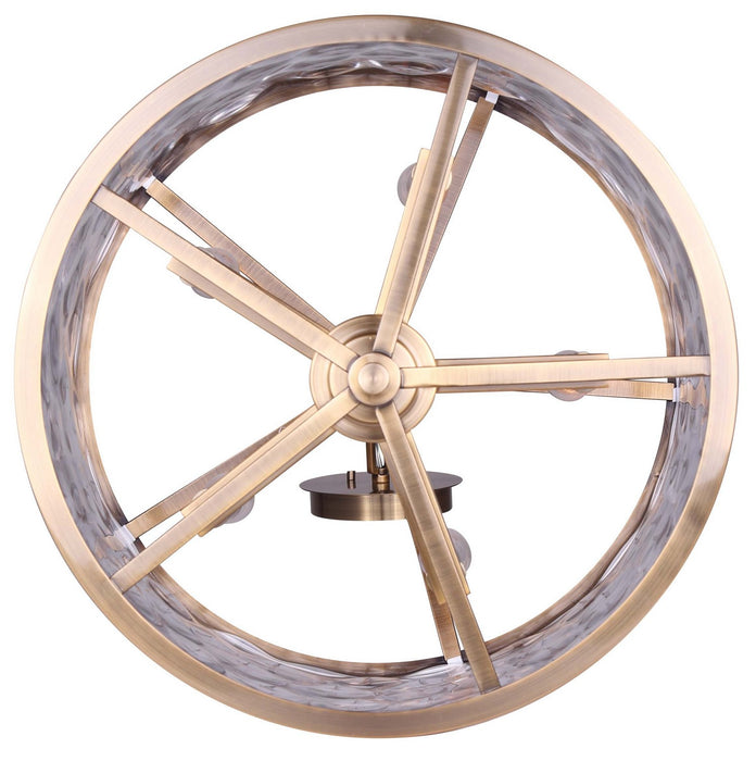 Canarm - ICH675B05GD16 - Five Light Chandelier - Frankie - Gold