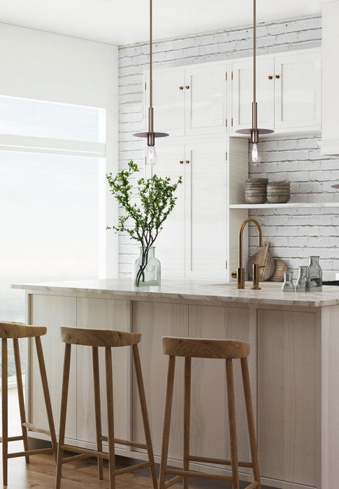 Canarm - IPL696B01GD - One Light Pendant - Viggo - Gold