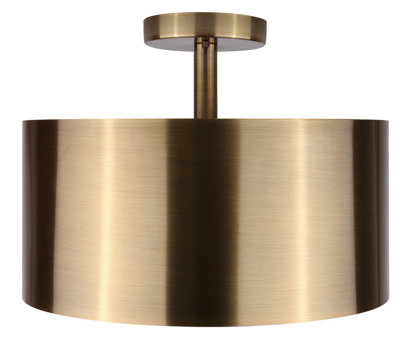 Canarm - ISF669B03GD - Three Light Semi-Flush Mount - Lola - Gold