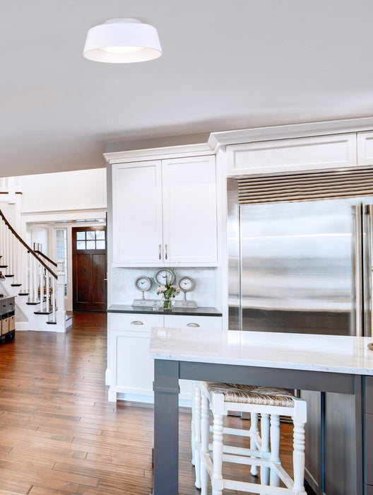 Canarm - LFM177A14WH - LED Flush Mount - Adira - White