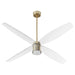 Quorum - 3-116-40 - 60"Ceiling Fan - Samaran - Aged Brass