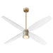 Quorum - 3-116-40 - 60"Ceiling Fan - Samaran - Aged Brass
