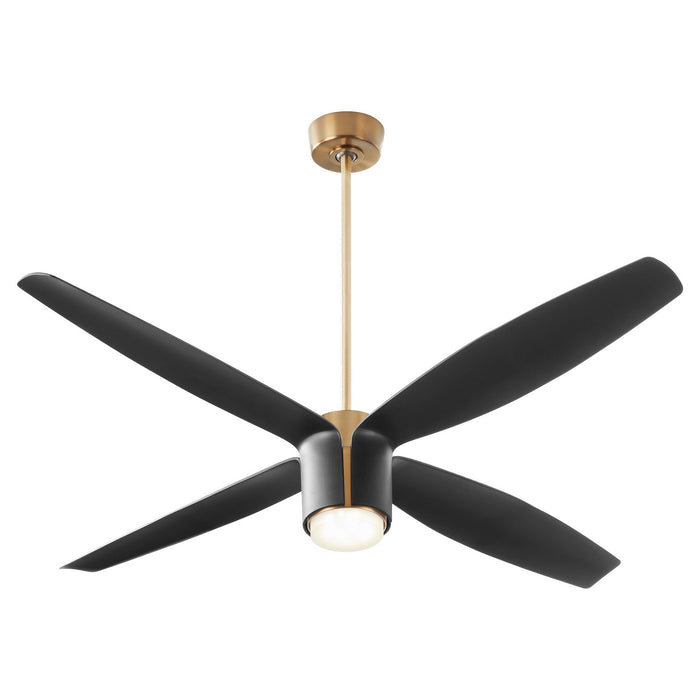 Quorum - 3-116-4015 - 60"Ceiling Fan - Samaran - Aged Brass