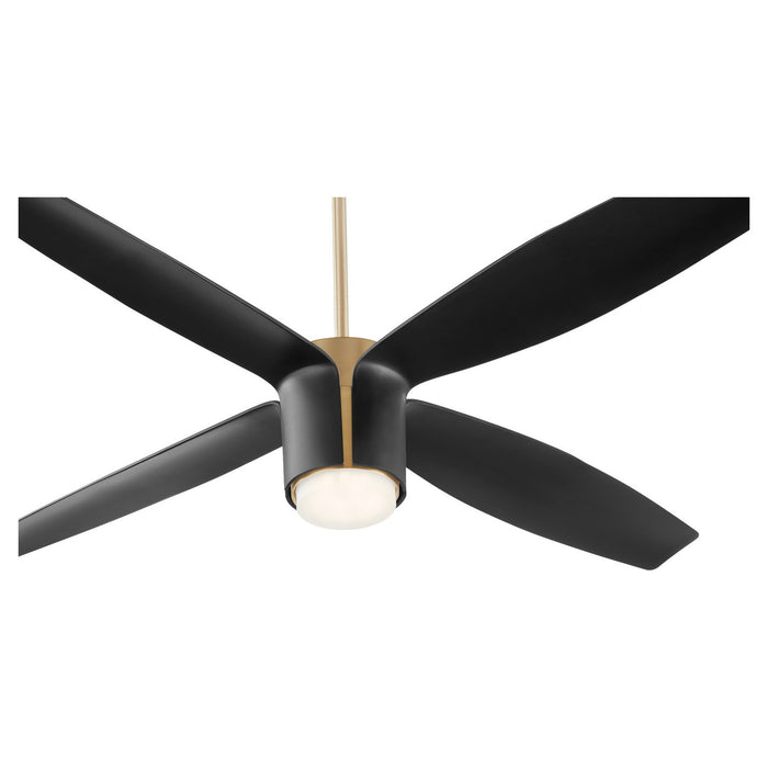 Quorum - 3-116-4015 - 60"Ceiling Fan - Samaran - Aged Brass