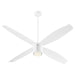 Quorum - 3-116-6 - 60"Ceiling Fan - Samaran - White