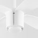 Quorum - 3-116-6 - 60"Ceiling Fan - Samaran - White