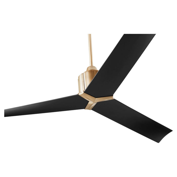 Quorum - 3-117-415 - 60"Ceiling Fan - Strato - Aged Brass
