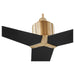 Quorum - 3-117-415 - 60"Ceiling Fan - Strato - Aged Brass