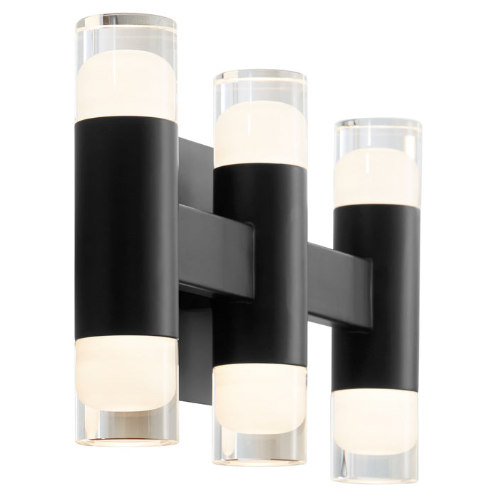 Quorum - 3-596-15 - LED Vanity - Alarum - Black