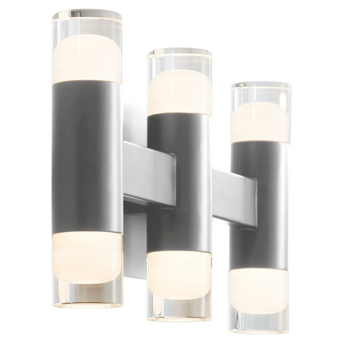 Quorum - 3-596-24 - LED Vanity - Alarum - Satin Nickel