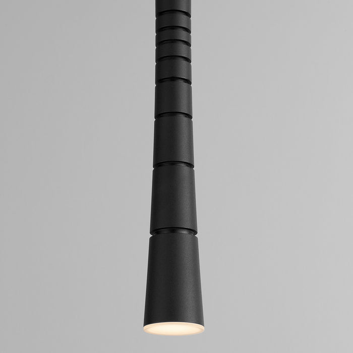 Quorum - 3-6004-15 - LED Pendant - Sabre - Black