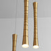 Quorum - 3-6005-40 - LED Pendant - Sabre - Aged Brass