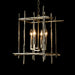 Hubbardton Forge - 101315-SKT-86 - Four Light Chandelier - Tura - Modern Brass