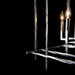 Hubbardton Forge - 101316-SKT-85 - Four Light Chandelier - Tura - Sterling