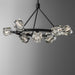 Hubbardton Forge - 131067-SKT-MULT-10-CR - Nine Light Pendant - Gatsby - Black
