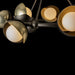 Hubbardton Forge - 131068-SKT-MULT-14-86-GG0711 - Nine Light Pendant - Brooklyn - Oil Rubbed Bronze