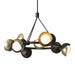 Hubbardton Forge - 131068-SKT-MULT-14-86-GG0711 - Nine Light Pendant - Brooklyn - Oil Rubbed Bronze