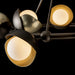 Hubbardton Forge - 131068-SKT-MULT-14-86-GG0711 - Nine Light Pendant - Brooklyn - Oil Rubbed Bronze
