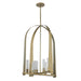 Hubbardton Forge - 131071-SKT-MULT-86-FD0611 - Eight Light Pendant - Triomphe - Modern Brass