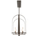Hubbardton Forge - 131075-SKT-MULT-07-FD0462 - Nine Light Pendant - Triomphe - Dark Smoke