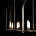 Hubbardton Forge - 131075-SKT-MULT-07-FD0462 - Nine Light Pendant - Triomphe - Dark Smoke