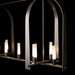 Hubbardton Forge - 131075-SKT-MULT-07-FD0462 - Nine Light Pendant - Triomphe - Dark Smoke