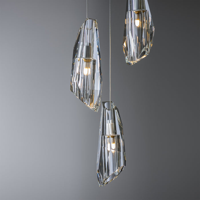 Hubbardton Forge - 131121-SKT-STND-02-CR - LED Pendant - Luma - White