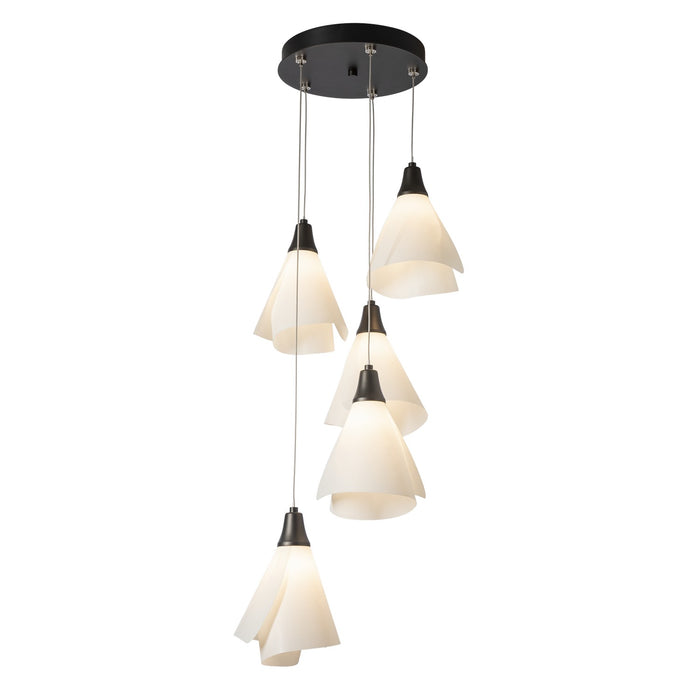 Hubbardton Forge - 131122-SKT-LONG-14-SH1987 - LED Pendant - Mobius - Oil Rubbed Bronze