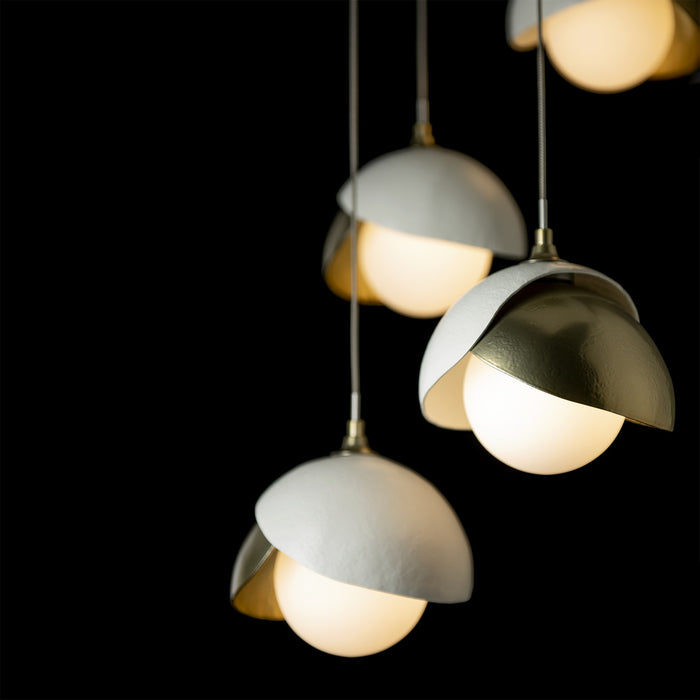 Hubbardton Forge - 131125-SKT-STND-86-02-GG0711 - LED Pendant - Brooklyn - Modern Brass