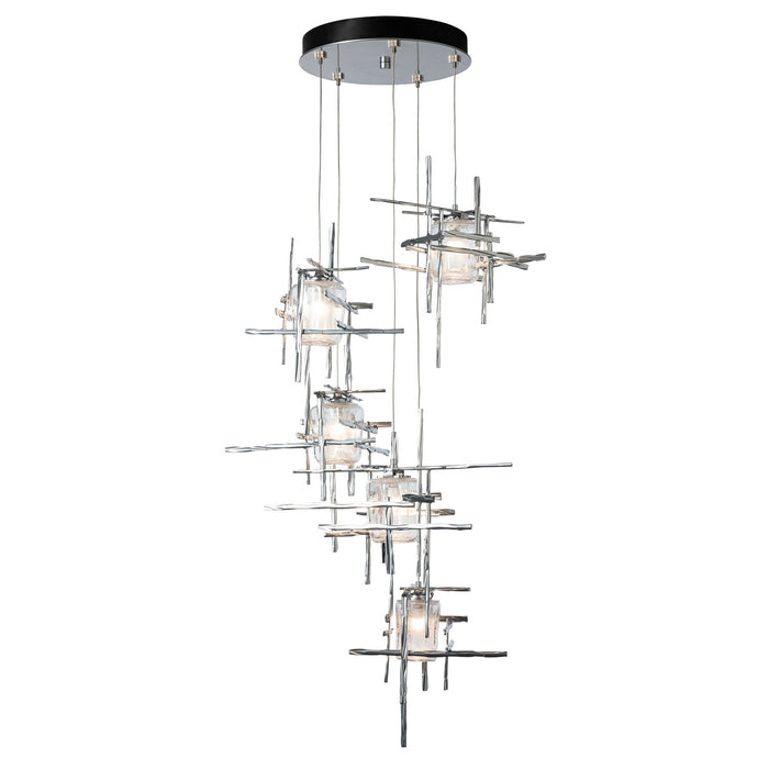 Hubbardton Forge - 131126-SKT-LONG-85-II0728 - LED Pendant - Tura - Sterling