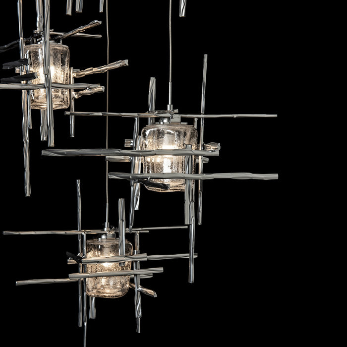 Hubbardton Forge - 131126-SKT-LONG-85-II0728 - LED Pendant - Tura - Sterling