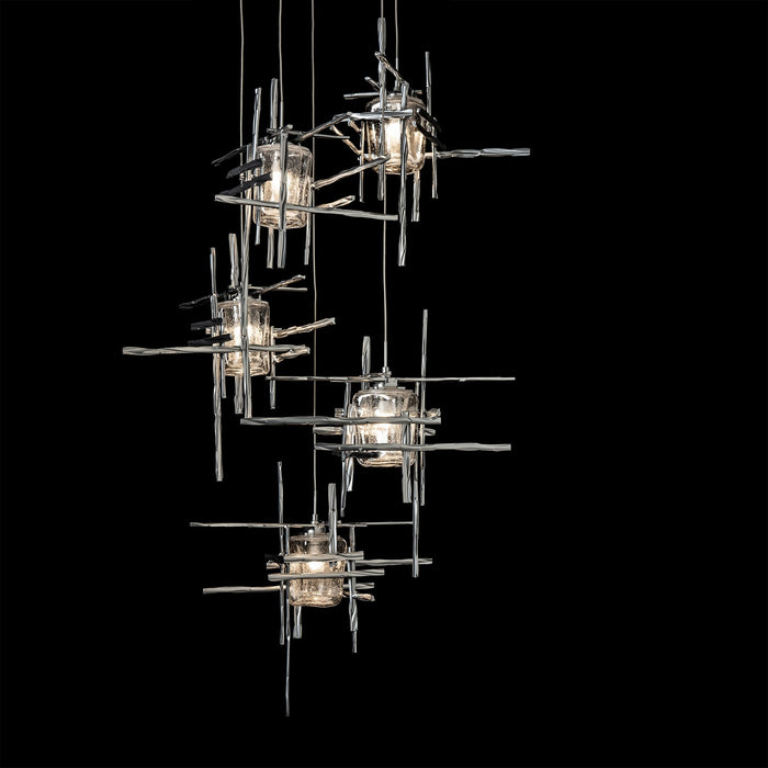Hubbardton Forge - 131126-SKT-LONG-85-II0728 - LED Pendant - Tura - Sterling