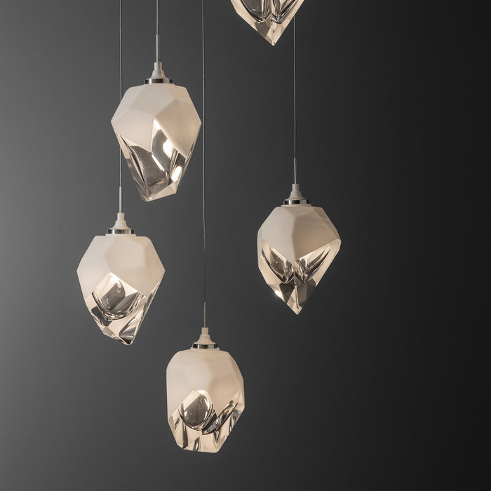 Hubbardton Forge - 131137-SKT-LONG-02-WP0754 - LED Pendant - Chrysalis - White