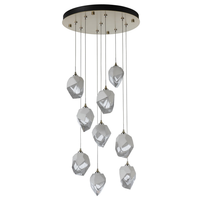 Hubbardton Forge - 131140-SKT-LONG-86-WP0754 - LED Pendant - Chrysalis - Modern Brass