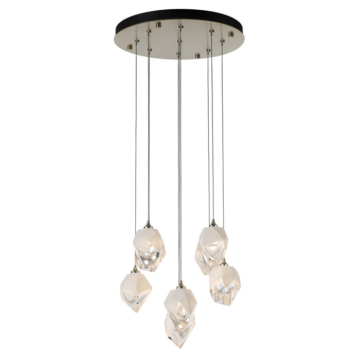 Hubbardton Forge - 131140-SKT-LONG-86-WP0754 - LED Pendant - Chrysalis - Modern Brass